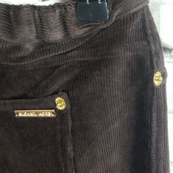 Michael by Michael Kors Corduroy Leggings Sz L - Picture 2 of 4